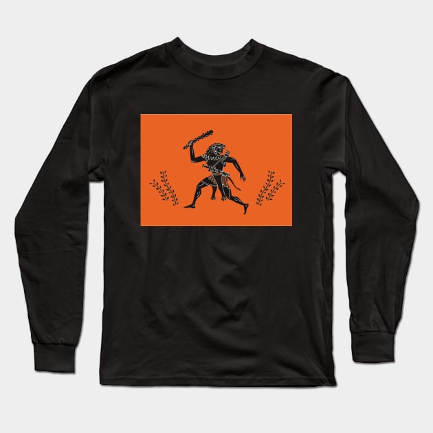 Hercules Long Sleeve T-Shirt by HELLINISMOS